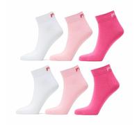 FILA Chaussettes de sport pour homme (lot de 6) (IT, Nombre, 35, 38, Regular, Regular, F9300 806 PINK), rose, 35-38