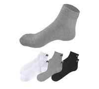 FILA Chaussettes gris / noir / blanc, Taille 43-46