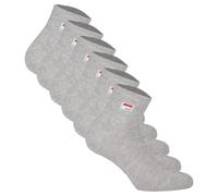 FILA Chaussettes gris / rouge / blanc, Taille 39-42