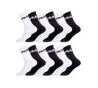 Fila Chaussettes Homme, Chaussette Haute Homme (Lot de 12) - Noir 35/38