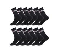 Fila Chaussettes Homme, Chaussette Haute Homme (Lot de 12) - Noir 39/42