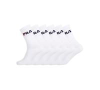 Fila Chaussettes Homme, Chaussette Haute Homme (Lot de 6) - Blanc 43/46
