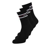 FILA Chaussettes rouge / noir / blanc, Taille 35-38
