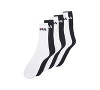 FILA Chaussettes rouge / noir / blanc, Taille 35-38
