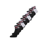 FILA Chaussettes rouge / noir / blanc, Taille 39-42