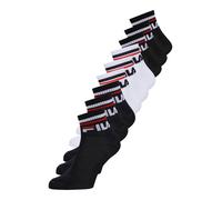 FILA Chaussettes rouge / noir / blanc, Taille 39-42