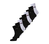 FILA Chaussettes rouge / noir / blanc, Taille 39-42