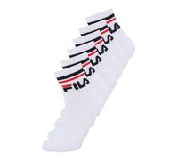 FILA Chaussettes rouge / noir / blanc, Taille 39-42