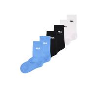 FILA Chaussettes 'Socks' bleu clair / noir / blanc, Taille 27-30,5