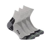 FILA Chaussettes Unisex, 3 Paires - Quarter Multisport, Chaussettes Courtes