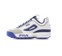 Fila - Chaussure Basse Disruptor en Blanc/Marine/Gris - Homme - Chaussures - Multicolore - Taille: 40 EU