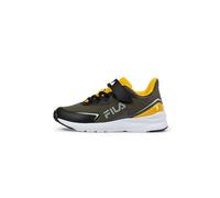 FILA Chaussures de Course Crusher V Kids Unisexes pour Enfant, Olive Night Saffron, 30 EU