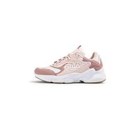 FILA Collene Logo Teens Basket, Pale Mauve White, 36 EU