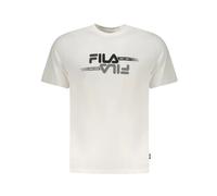 Fila - Cotton T-Shirt - Homme - Tops - Blanc - Taille: M
