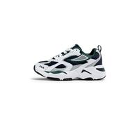 FILA CR-CW02 Ray Tracer Baskets pour Enfant Bleu Marine/Vert pâle Taille 33 EU, Fila Navy Posy Green, 33 EU