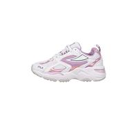 FILA CR-CW02 Ray Tracer Kids Basket, White-Fair Orchid, 35 EU