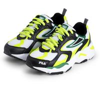 FILA Cr-cw02 Ray Tracer Teens Basket, Black Acid Lime, 36 EU