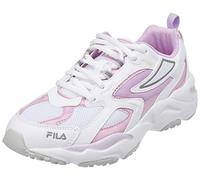 FILA CR-CW02 Ray Tracer Teens Basket, White-Fair Orchid, 38 EU