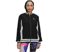 FILA Crinkle Nylon Settanta Jacket Black / White Taille: XS | Blousons d'aviateurs Outlet | Unisex | Le Noir