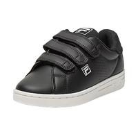 Fila Mixte enfant Crosscourt 2 Nt Velcro Kids Basket, Noir, 31 EU