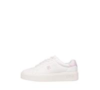 FILA Femme Crosscourt Altezza F WMN Basket, White-Fair Orchid, 39 EU