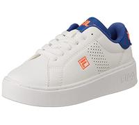 FILA Crosscourt Altezza Kids Basket, Blanc Lapis-Bleu, 31 EU
