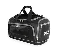 Fila Cypress Small Sport Duffel Bag, Black/Charcoal, One Size