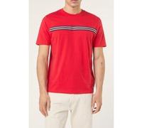 FILA Diecimo Regular Heritage Tape T-shirt True Red Taille: S | T-Shirts Outlet | Homme | Rouge