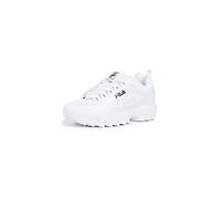 Fila Disruptor II Baskets pour femme, Blanc (Blanc/argenté/blanc.), 39 EU