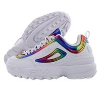 Fila Disruptor Ii Chrome Womens Shoes Size 6, Color: White/Multi