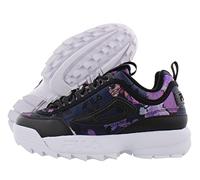 Fila Disruptor Ii Midnight Garden Womens Shoes Size 8.5, Color: Black/Purple/Blue