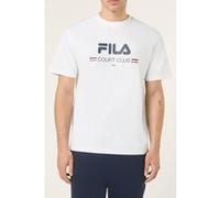 FILA Doccia Relaxed Logo Graphic T-shirt Bright White Taille: M | T-Shirts Outlet | Homme | Blanche