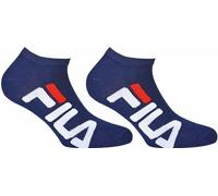 Fila F9199 Chaussettes invisibles unisexes Marine 35-38 Fitness ponožky