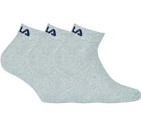 Fila F9300 Quarter 3-Pack Grey 35-38 Fitness ponožky