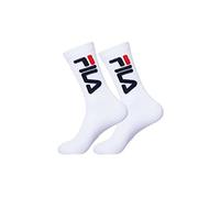 FILA F9598, Chaussettes Mixte Adulte, Blanc, 43-46