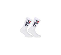 FILA F9598, Chaussettes Mixte Adulte, Blanc, XL