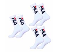 Fila F9598 Chaussettes Unisexe, 6 pièces 300 blanc, 39-42