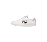 FILA Femme Crosscourt 2 Nt Logo WMN Basket, White Fair Orchid, 41 EU