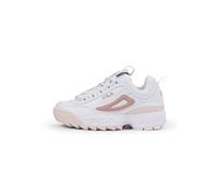 FILA Femme Disruptor CB WMN Basket, White-Mauve Chalk, 36 EU