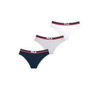 Fila Women FI/2/SCX3 Slips, Multicolore, XL (Lot de 3) Femme
