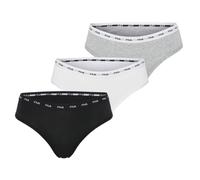 FILA Femme Fi/2scx3 sous-vêtement, Noir/Gris/Blanc, L EU
