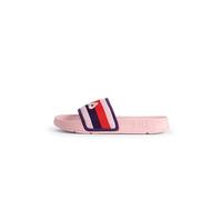 FILA Femme Morro Bay Stripes Slipper WMN Sandales Claquettes, Powder Pink Charisma, 38 EU