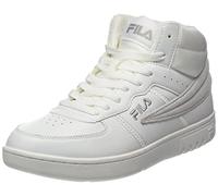 FILA Noclaf Mid WMN Baskets pour Femme, Blanc., 39 EU Étroit