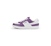 FILA Femme NOCLAF WMN Basket, White-Sunset Purple, 38 EU Large