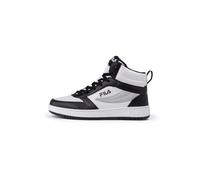 FILA Femme Rega Nf Mid WMN Basket, Noir/Blanc, 37 EU