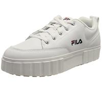 FILA Femme Sandblast L Wmn Sneaker, White, 38 EU
