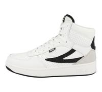 FILA Femme Sevaro Mid WMN Basket, White Black, 40 EU