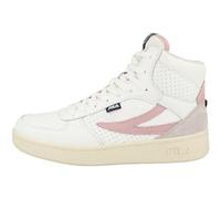 FILA Femme Sevaro Mid WMN Basket, White Pale Mauve, 40 EU