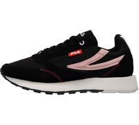 Fila Femmes Chaussures de course rétro Low Run Formation Femmes Noir-Pale Rosette EUR 39