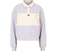 Fila Femmes Longsleeve Langogne Oversized Cropped Polo Sweat FAW1007 L